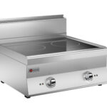 Induktionsspis BARON 6NPC/IND722 med 2 induktionszoner, 700x600mm, 10kW