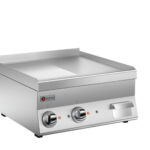 Elektrisk stekhäll BARON 6NFT/E1003LR med 1/2 slät & 1/2 räfflad stekplatta, i AISI430 stål, 1000x600mm, 11,7kW