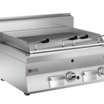 Lavastensgrill gas BARON 6NGL/G800, 800x600mm, 14kW