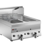 Gas fritös BARON 6NFR/G600, 2x8L,  600x650mm, 14kW