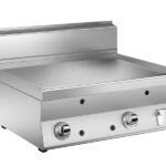 Gas stekhäll BARON N6FT/G803 med stekplatta i AISI430 stål, 800x650mm, 13kW