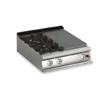 Gas Hällspis BARON Q70TPM/G8003SX med två brännare till vänster, 800x700mm, 16,5kW