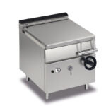 Gas Bratt-Panna BARON Q70BR/G81, 43 Liter, manuell tiltfunktion, gjutjärns tank, 800x700mm, 14kW
