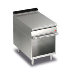 Avlastningsbänk BARON Q70NECV/610, med draglåda, på öppet stativ, 600x700mm,