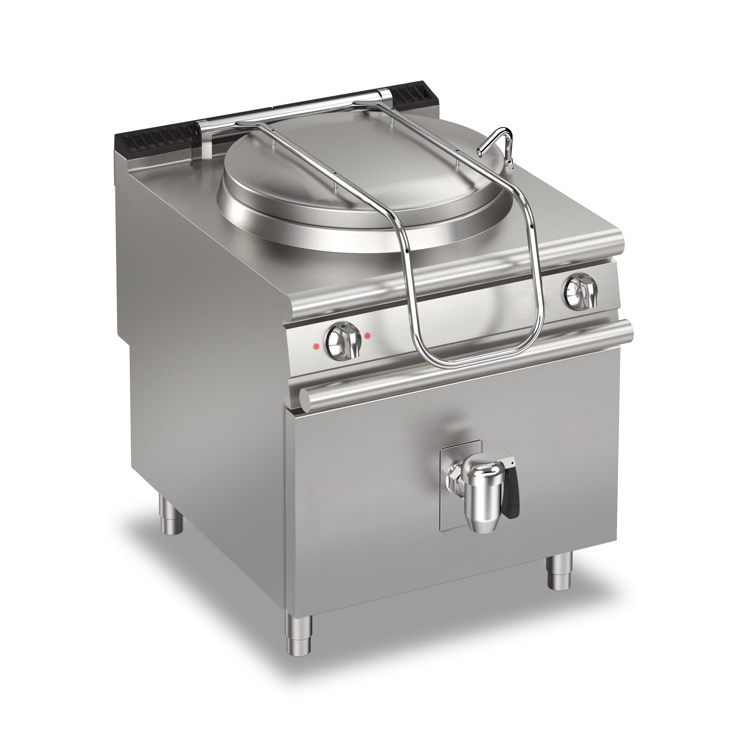 CR1018109.jpg Elektriskt Kokgryta BARON Q90PF/ED150 med automatisk dräneringsventil, 150 Liter, 800x900mm, 12kW - Bild 1