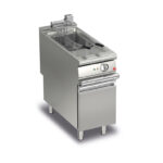 Elektriskt fritös BARON Q90FRI/E415, 1x15 liter, inkl 2st korgar, med underskåp, 400x900mm, 13kW