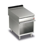 Avlastningsbänk BARON Q90NECV/610, med draglåda, på öppet stativ, 600x900mm