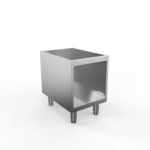 Rostfritt öppet stativ BARON Q70VA40 för Queen 7 serie, 400x700mm