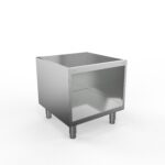 Rostfritt öppet stativ BARON Q70VA80 för Queen 7 serie, 800x700mm