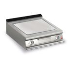 Elektrisk stekhäll BARON Q70SFT/E825 med slät & 1/3 räfflad kromat stekplatta, 800x700mm, 10,8kW