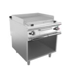 Gas girll BARON Q70SGV/G802 till kött/ fisk, Rostfri stål 304, på öppet stativ, 800x700mm, 20kW