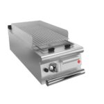 Lavastensgrill BARON Q70SGL/G401 till fisk, Rostfri stål 304, 400x700mm, 10kW
