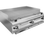 Gas girll BARON Q90SG/G121 till kött, Rostfri stål 304, 1200x900mm, 37,5kW