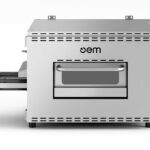 Fläktstyrd Elektrisk Tunnel pizzaugn OEM TL-V45 Touch, 45 cm band, 400°C
